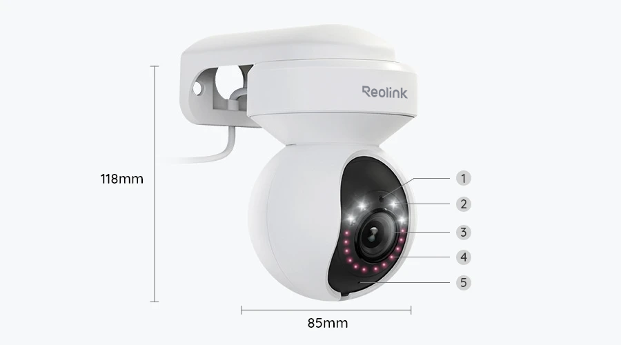E1 Outdoor Pro 4K PTZ WiFi Security Camera