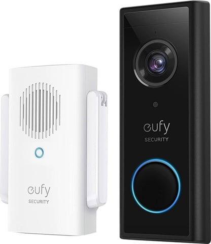 Security, Video Doorbell Wireless 2K (Battery-Powered) with Chime
