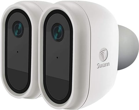Swann SWIFI-CAMWPK2 1080P Smart FHD Battery Security Camera, A (Pack of 2)