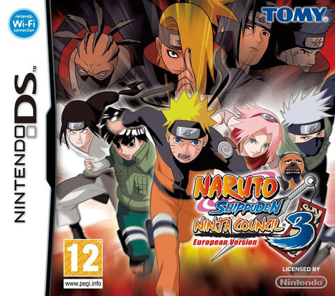 Naruto Shippuden: Ninja Council 3 European Version