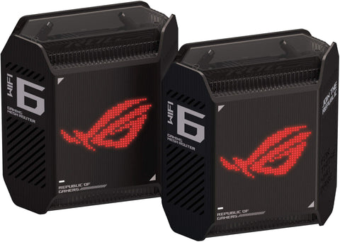ROG Rapture GT6 AX10000 Tri-Band WiFi 6 Mesh System (2 Pack)