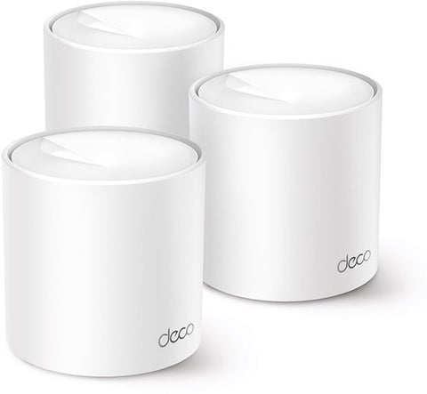 Deco X1500 Whole Home Mesh Wi-Fi 6 System (Pack Of 3)
