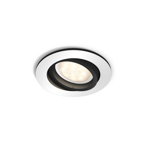 Hue Milliskin White LED Smart Ceiling Spotlight (GU10)