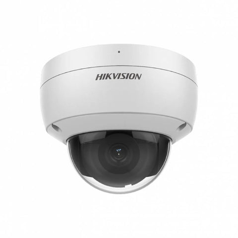 DS-2CD2186G2-ISU 8MP 4K Fixed Dome Network Camera - White