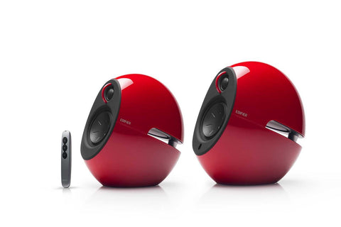 E25 Luna Bluetooth Speakers - Red