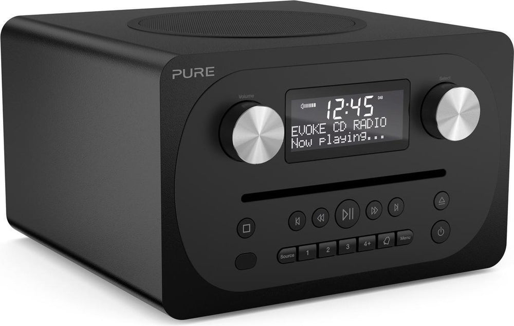Pure Evoke C-D4 DAB+/FM CD Music System met Bluetooth