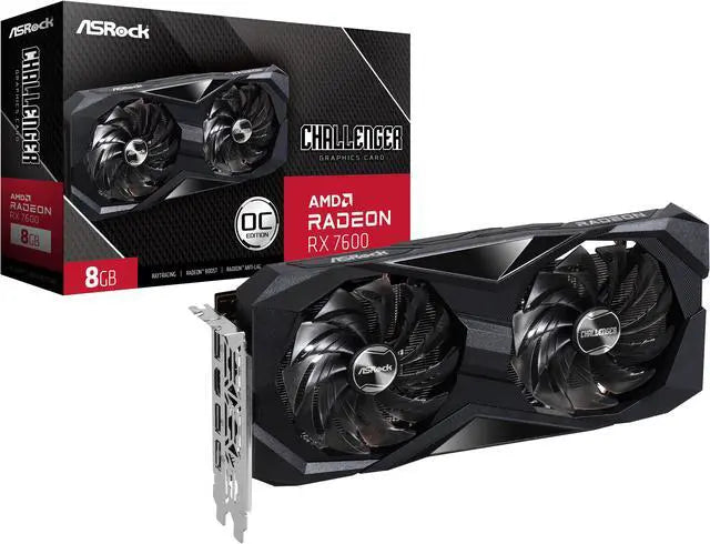 AMD Radeon RX 7600 Challenger OC 8GB GDDR6