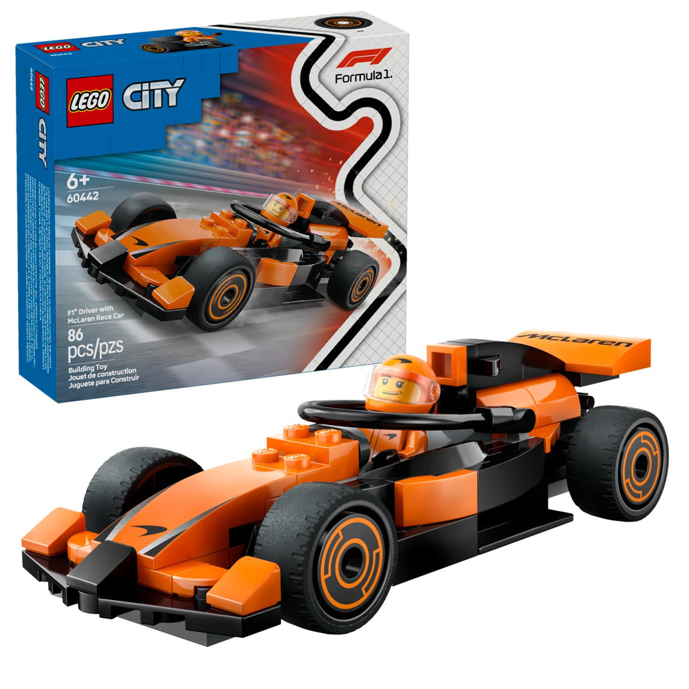 F1 Driver With McLaren Race Car #60442