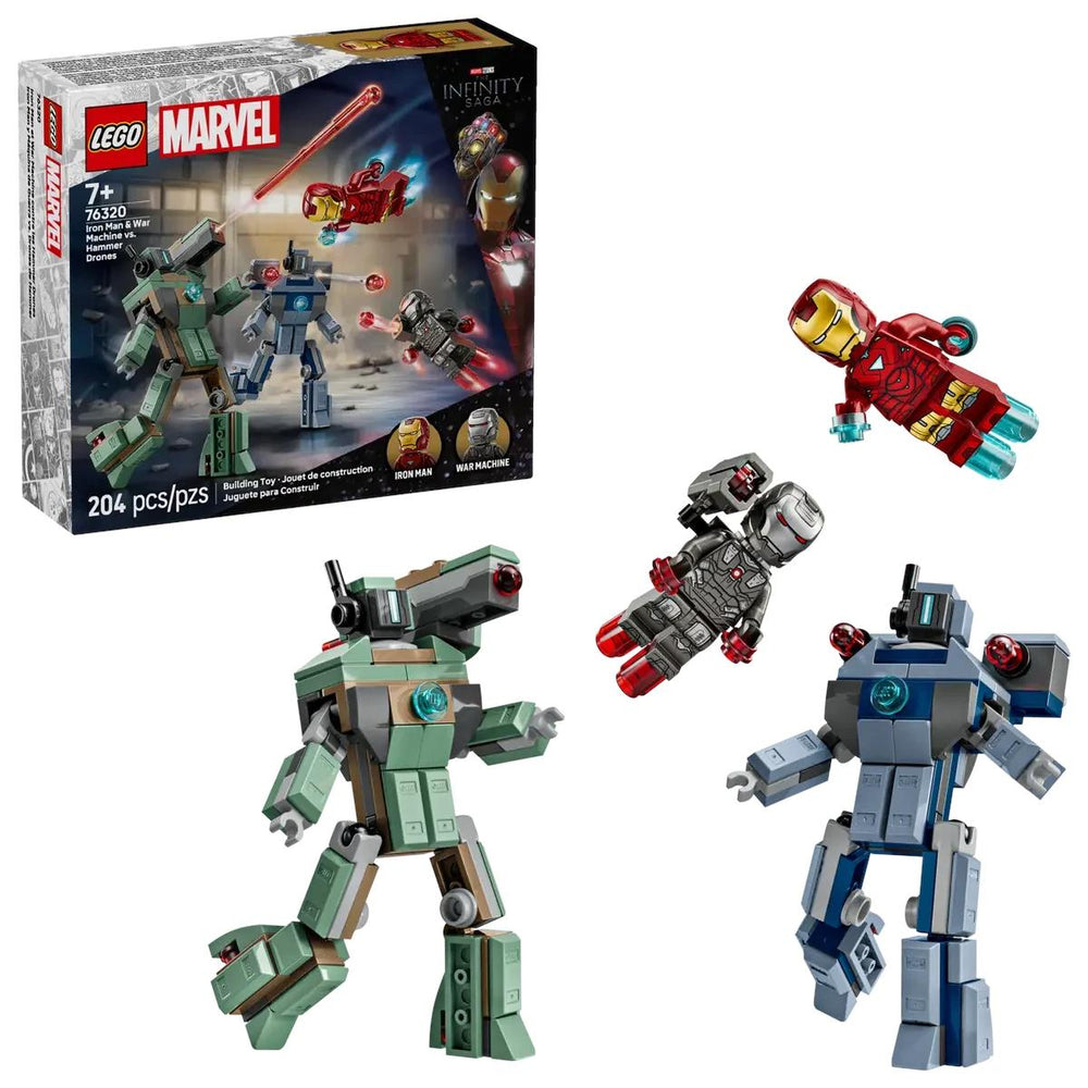 Iron Man & War Machine Vs. Hammer Drones #76320