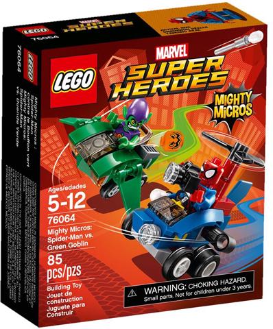 Mighty Micros: Spider-Man vs. Green Goblin #76064