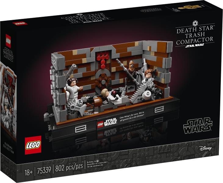 Death Star Trash Compactor Diorama #75339