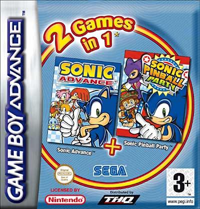 2 Games in 1: Sonic Advance + Sonic Pinball Party