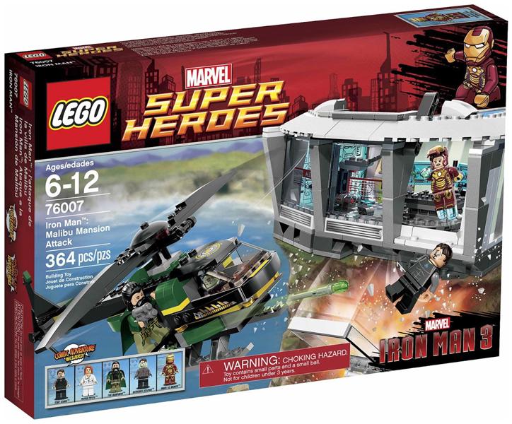 Iron Man: Malibu Mansion Attack #76007