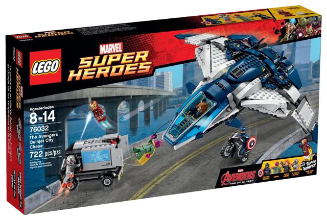The Avengers Quinjet City Chase #76032