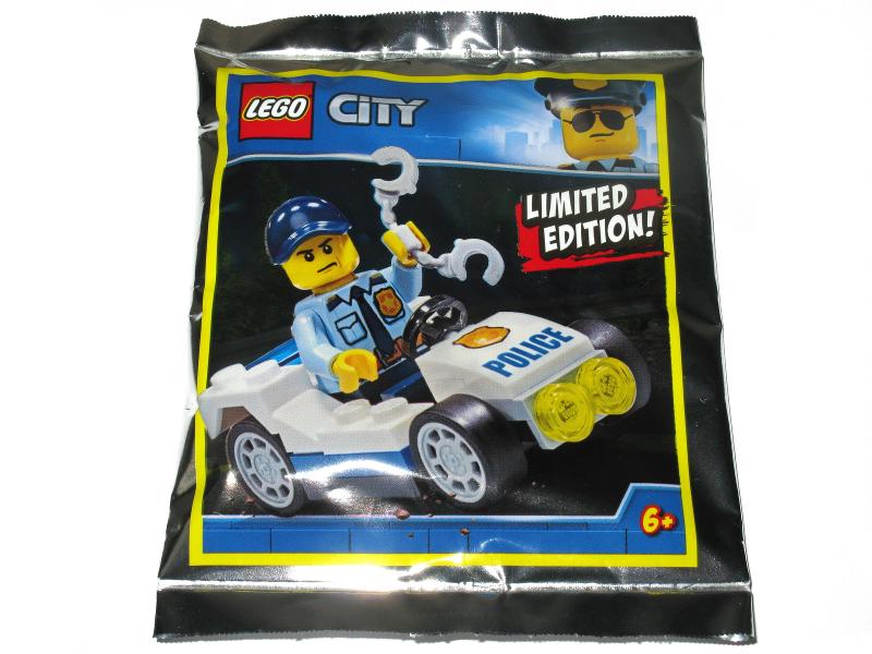 Policeman with Police Car #951907