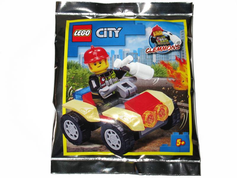 Clemmons Fireman with Fire Quad #952009