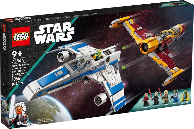 New Republic E-Wing vs. Shin Hati's Starfighter #75364