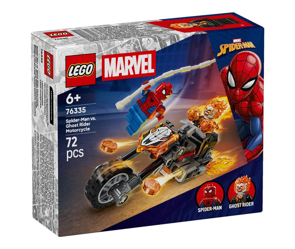 Spider-Man Vs. Ghost Rider Motorcycle #76335