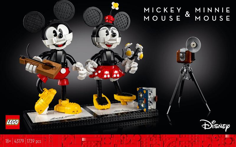 Mickey Mouse & Minnie Mouse #43179