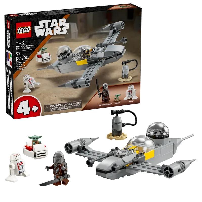 Mando And Grogu's N-1 Starfighter #75410