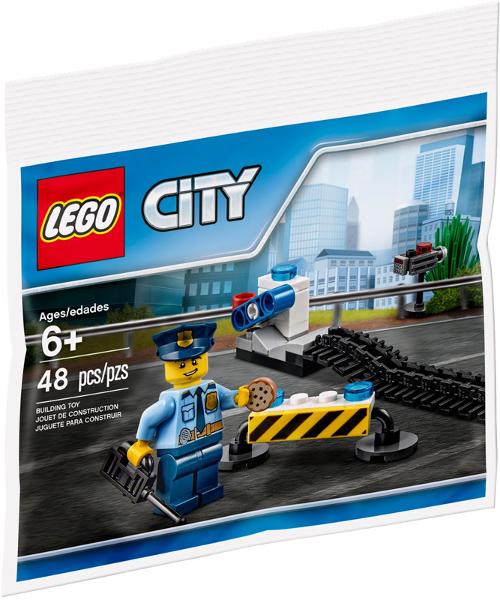 Policeman with Cookie and Stinger #40175