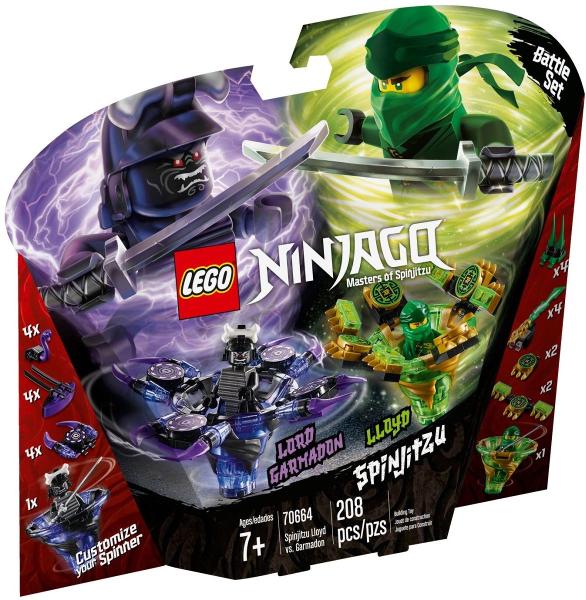 Spinjitzu Lloyd vs. Garmadon #70664