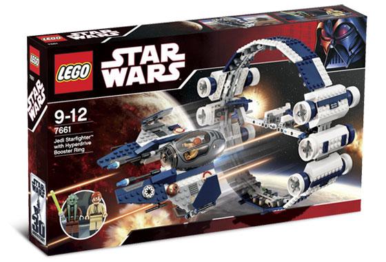 Jedi Starfighter with Hyperdrive Booster Ring #7661