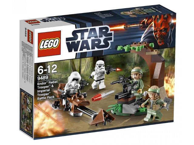 Endor Rebel Trooper & Imperial Trooper Battle Pack #9489