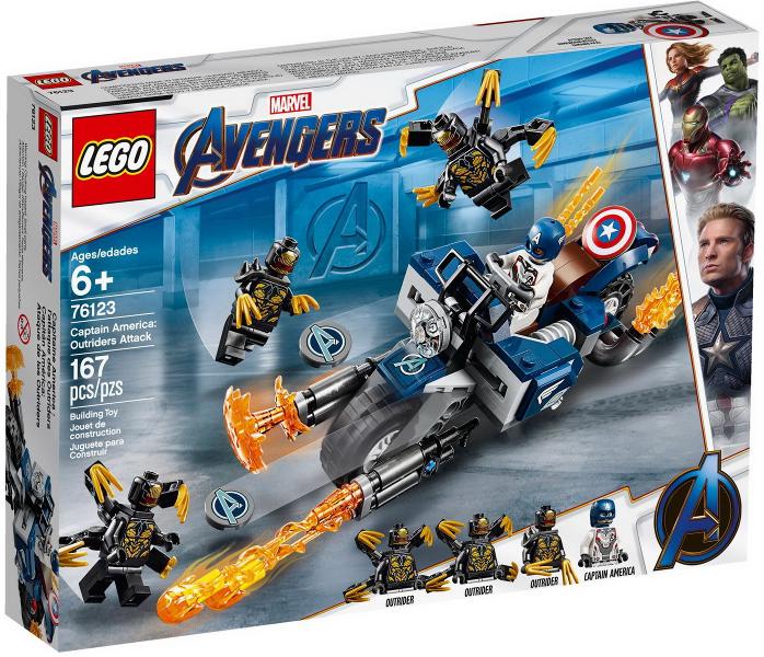 Captain America: Outriders Attack #76123