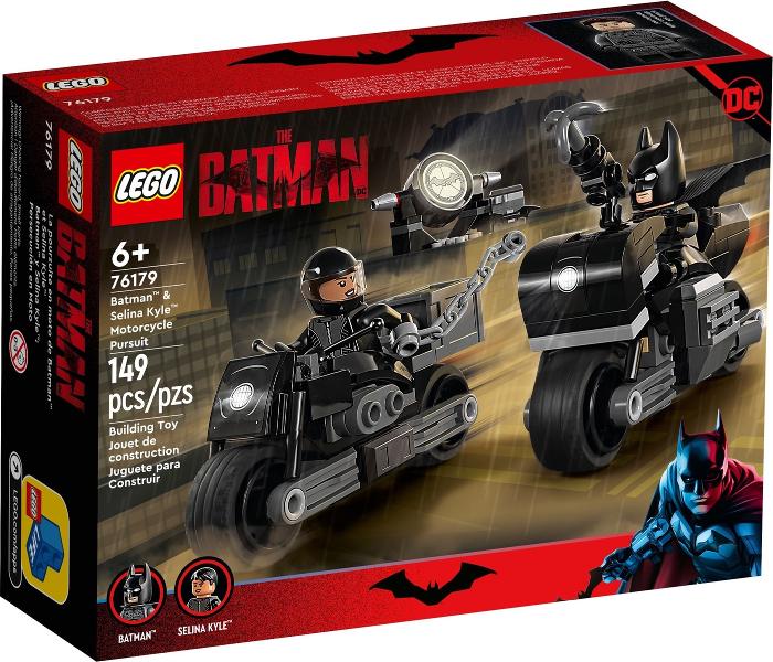 Batman & Selina Kyle Motorcycle Pursuit #76179