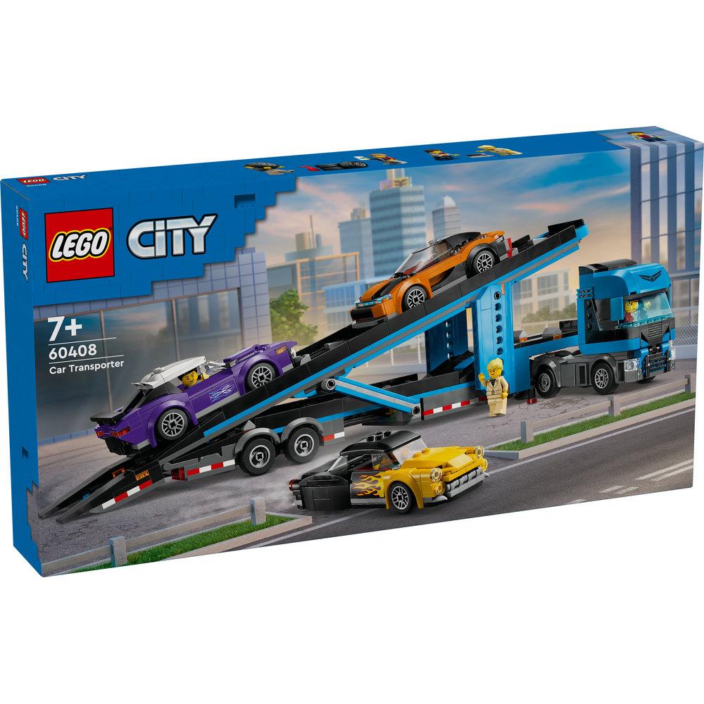 Car Transporter Truck With Sports Cars #60408