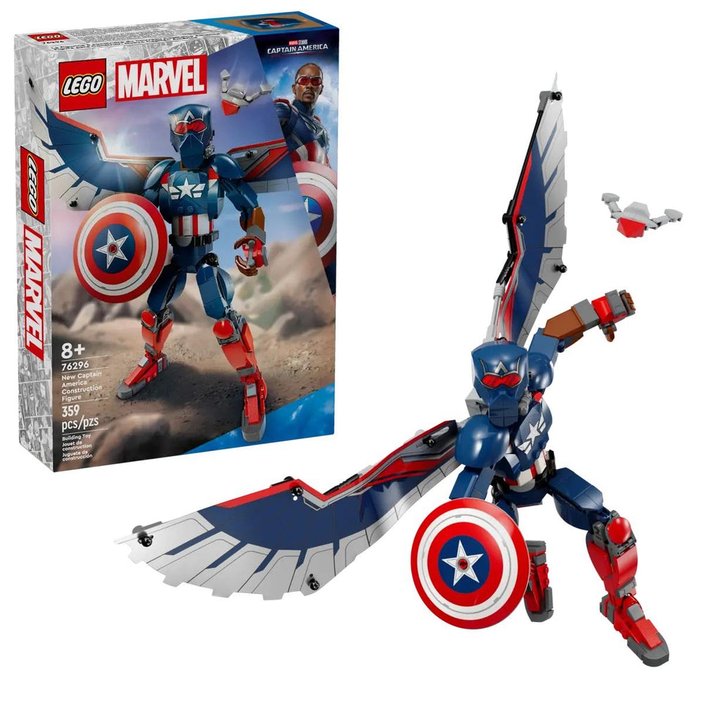 New Captain America Construction Figure #76296