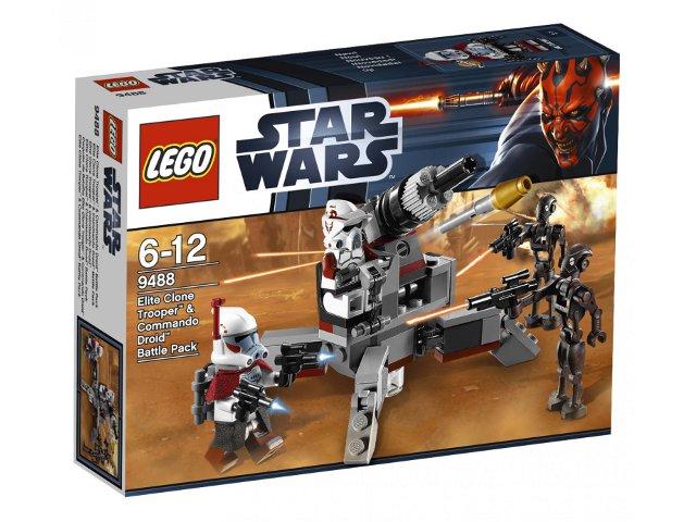 Elite Clone Trooper & Commando Droid Battle Pack #9488