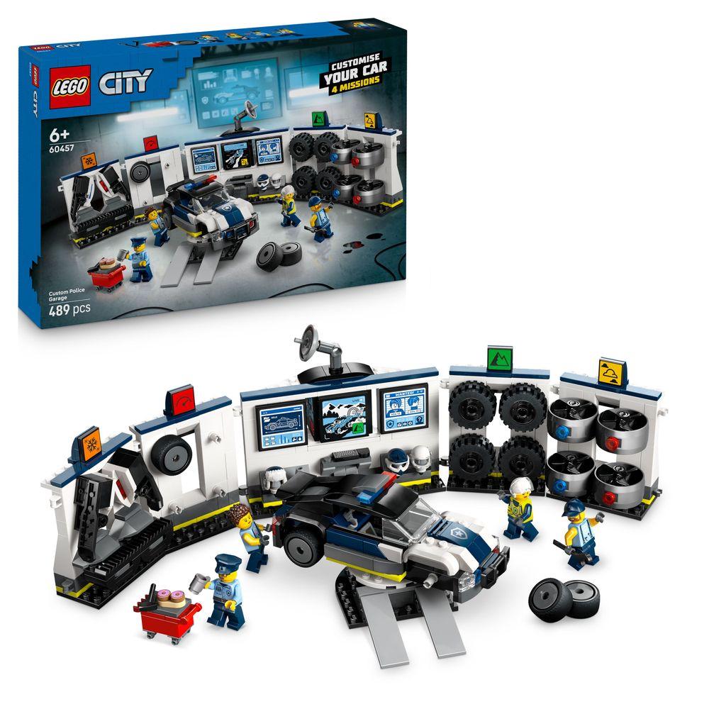 Custom Police Car Garage #60457