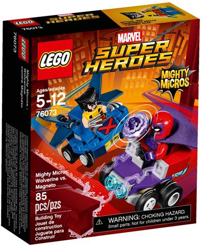 Mighty Micros: Wolverine vs. Magneto #76073