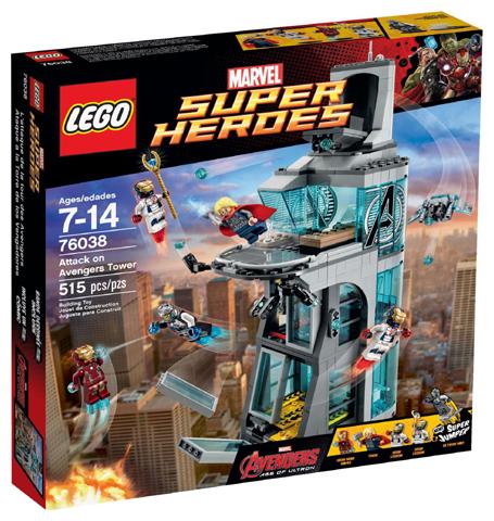 Attack on Avengers Tower #76038