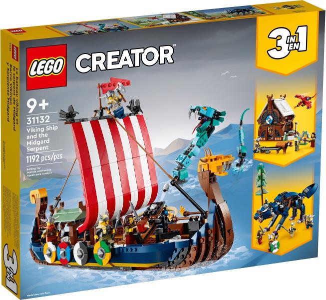 Viking Ship and the Midgard Serpent #31132