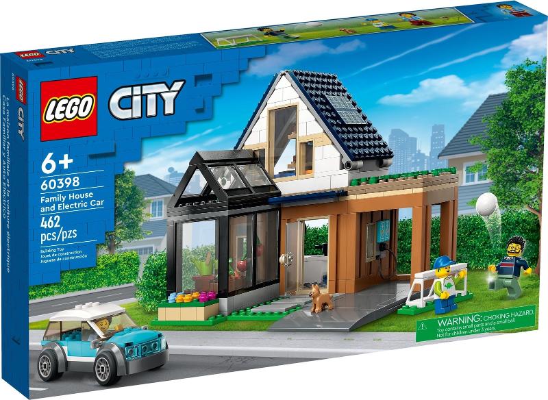 Family House and Electric Car #60398