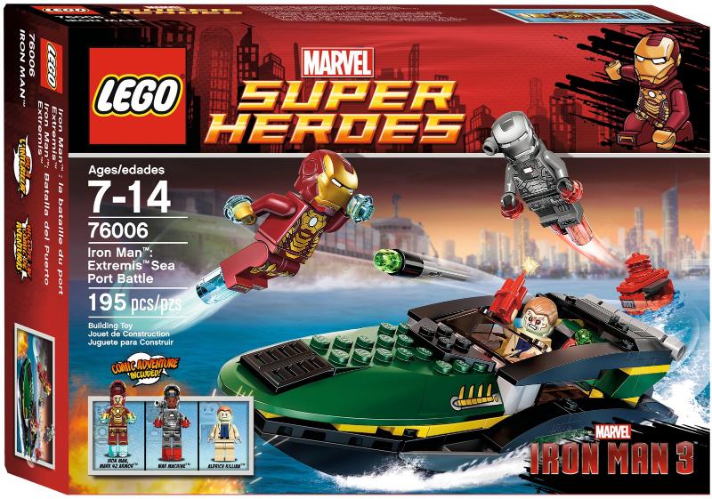 Iron Man: Extremis Sea Port Battle #76006