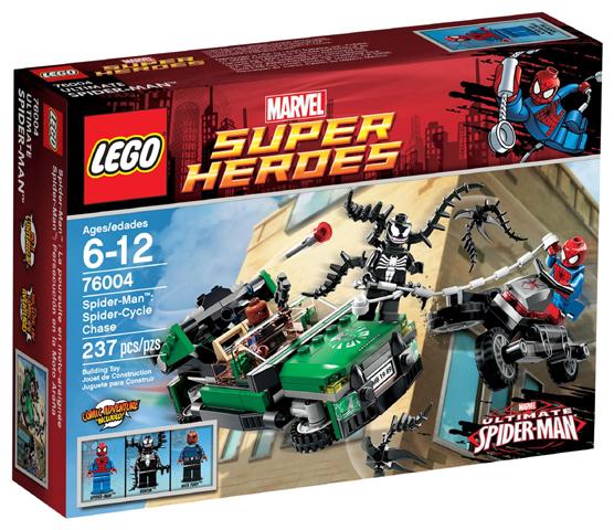 Spider-Man: Spider-Cycle Chase #76004