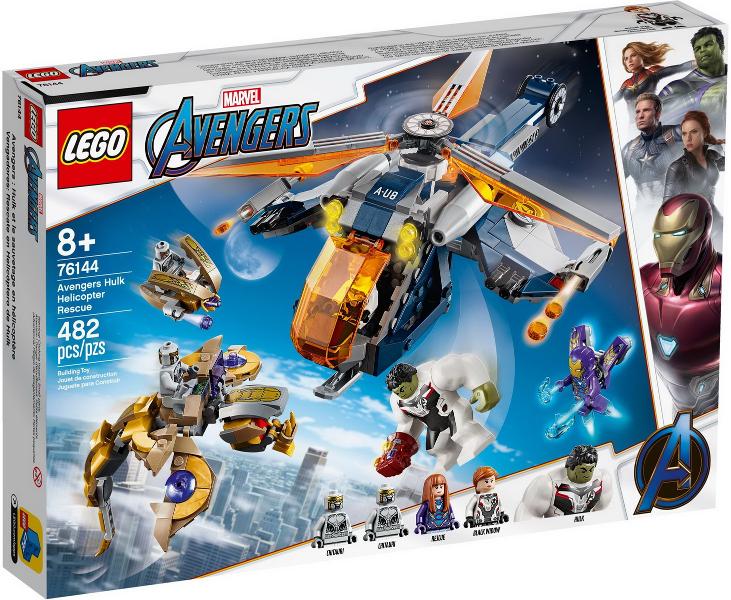 Avengers Hulk Helicopter Rescue #76144