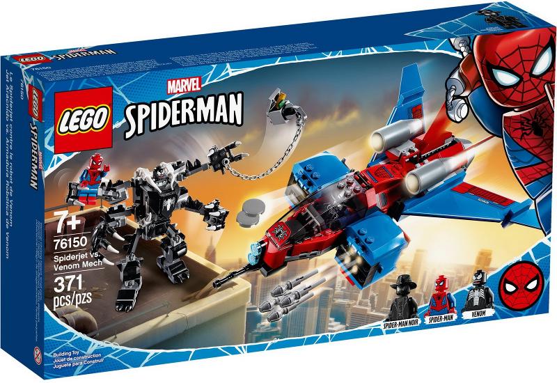 Spiderjet vs. Venom Mech #76150