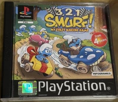 321 Smurf My First Racing Game