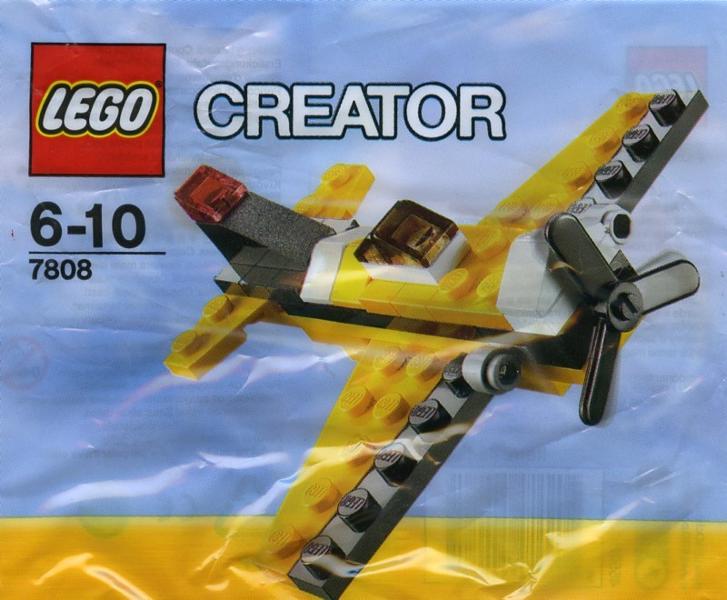 Yellow Airplane #7808