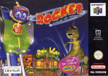 Rocket Robot on Wheels