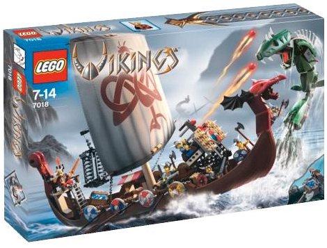 Viking Ship challenges the Midgard Serpent #7018