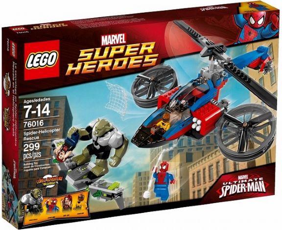 Spider-Helicopter Rescue #76016