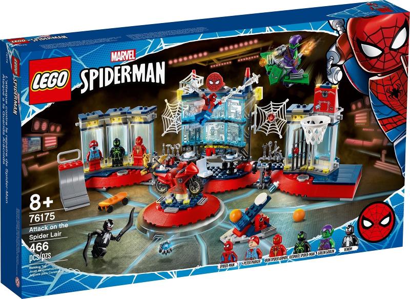 Attack on the Spider Lair #76175
