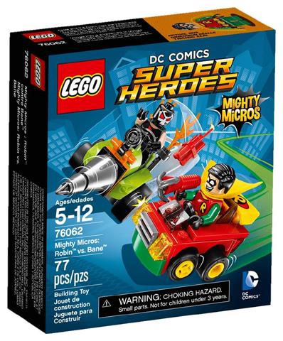 Mighty Micros: Robin vs. Bane #76062