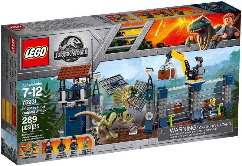 Dilophosaurus Outpost Attack #75931